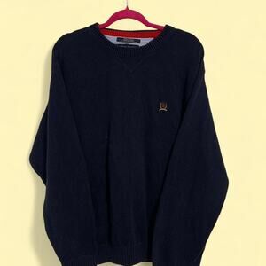 Tommy Hilfiger Navy Blue Crewneck Sweater Size XL